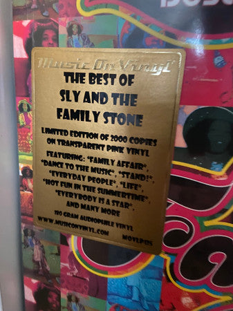 Sly & The Family Stone : The Best Of Sly And The Family Stone (2xLP, Comp, Ltd, Num, RE, Pin)