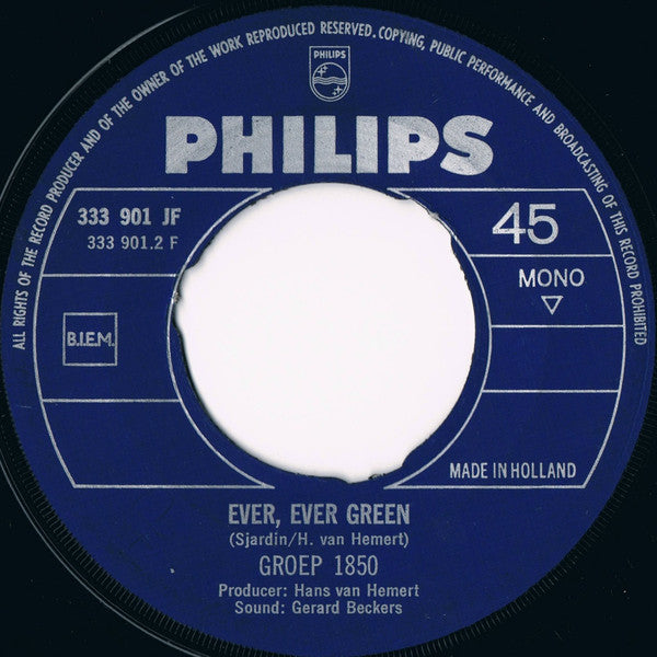 Group 1850 : Mother No-Head / Ever, Ever Green (7", Single, Mono, RE)