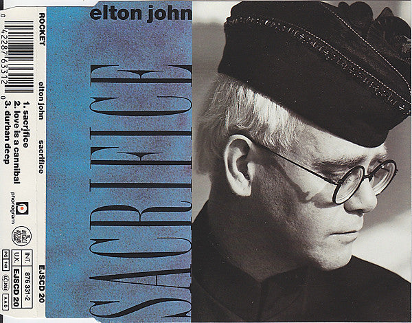 Elton John : Sacrifice (CD, Single)