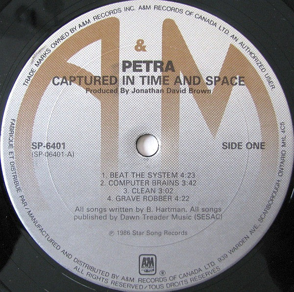 Petra (9) : Captured In Time And Space (2xLP, Album)