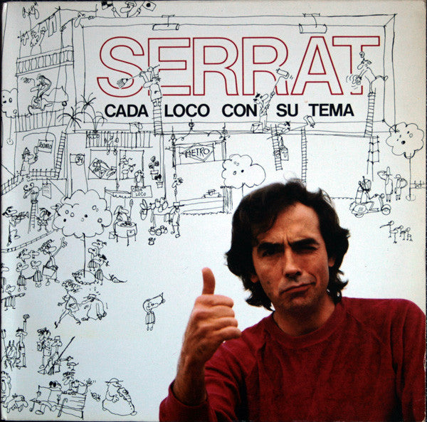 Joan Manuel Serrat : Cada Loco Con Su Tema (LP, Album, Gat)