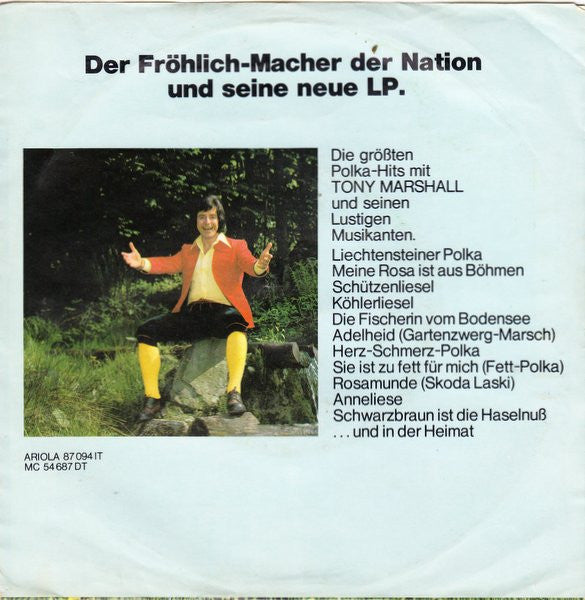 Tony Marshall : Junge, Die Welt Ist Schön (7", Single)