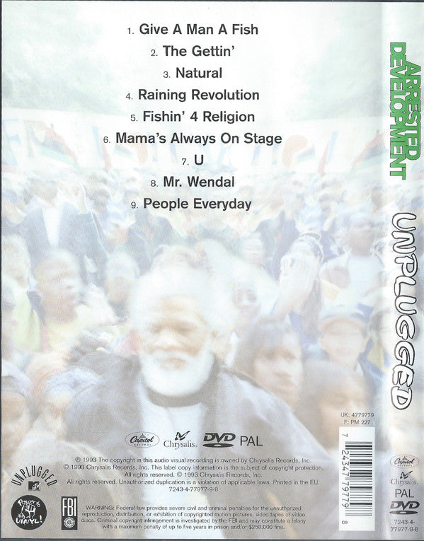 Arrested Development : Unplugged (DVD, PAL)