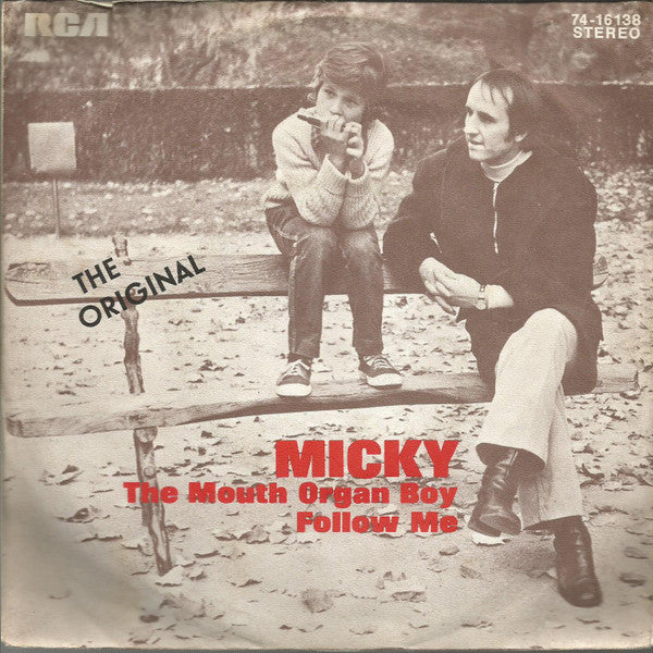 Micky (3) : The Mouth Organ Boy (7", Single)