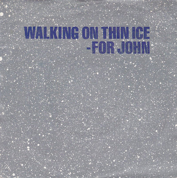 Yoko Ono : Walking On Thin Ice (7", Single, Mono)