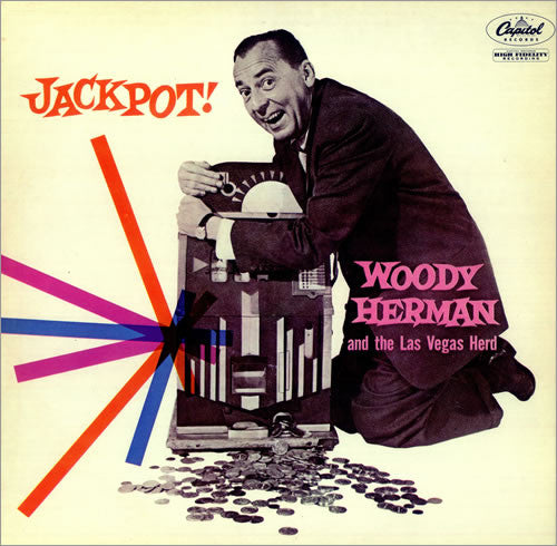 Woody Herman And The Las Vegas Herd : Jackpot! (LP, Album, Mono, RE)