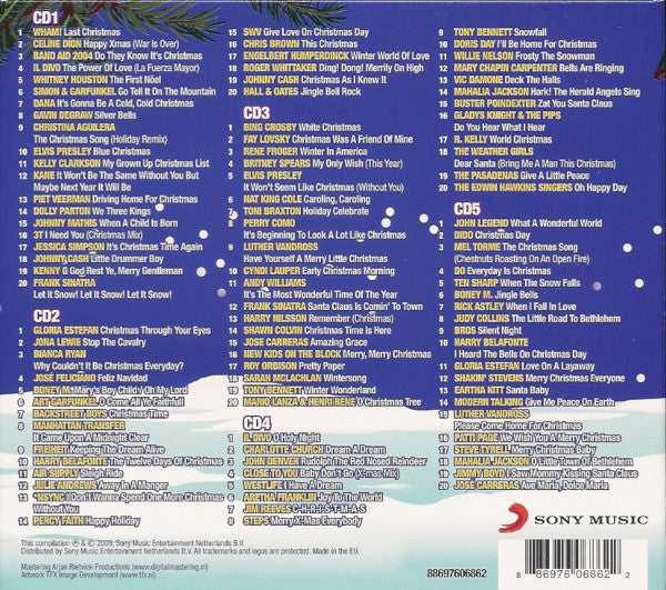 Various : Christmas Top 100 (5xCD, Comp)