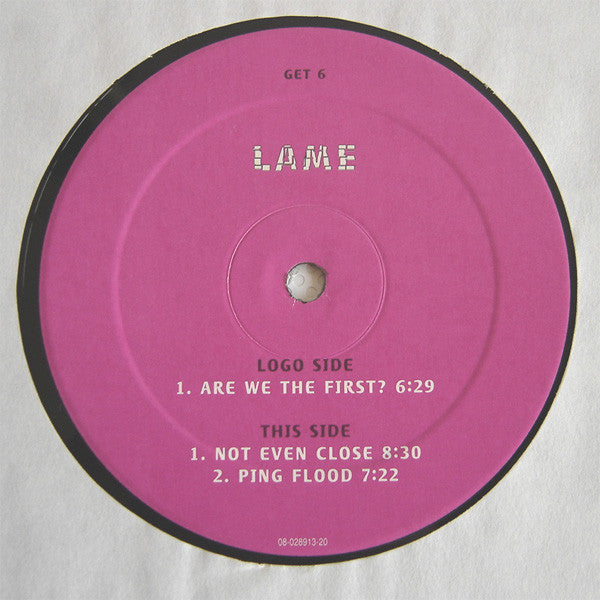 Lame : Are We The First? (12")