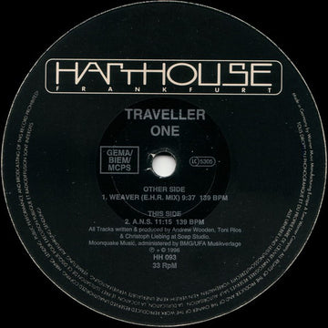 Traveller (2) : One (12")