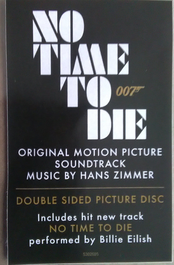 Hans Zimmer : No Time To Die (Original Motion Picture Soundtrack) (LP, Album, Pic)