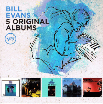 Bill Evans : 5 Original Albums (5xCD, Album, RE + Box, Comp)