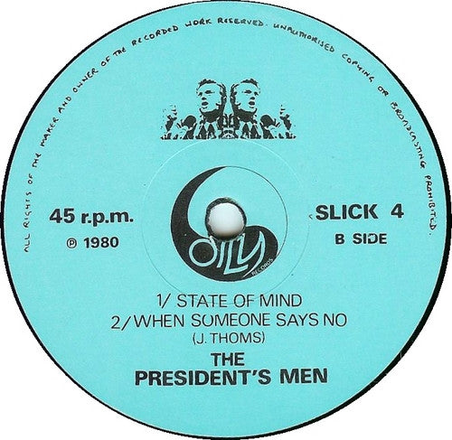 The Presidents Men : Out In The Open (7", Single)