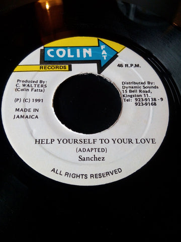 Sanchez : Help Yourself To Your Love (7")