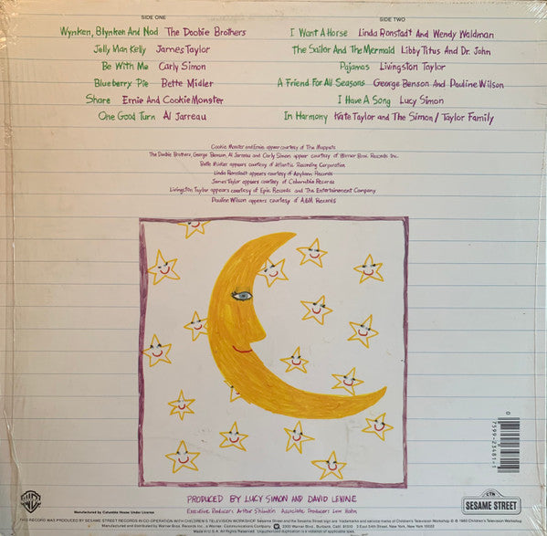Various : In Harmony - A Sesame Street Record (LP, Album, Comp, Club)