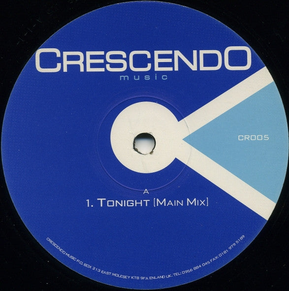 Crescendo : Tonight (12")