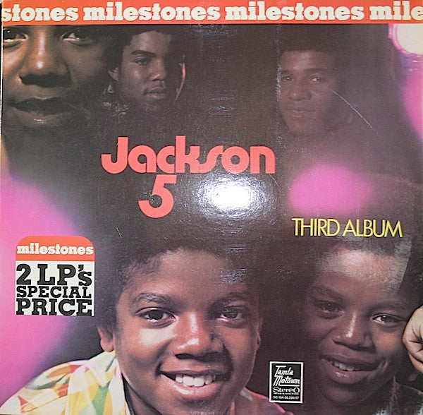 The Jackson 5 : Milestones: Third Album/Lookin' Through The Windows (2xLP, Comp)