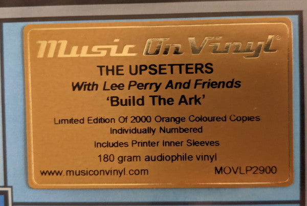 The Upsetters With Lee Perry & Friends : Build The Ark (3xLP, Comp, Ltd, Num, RE, Ora)