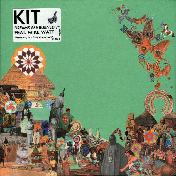 KIT (2) Feat. Mike Watt : Dreams Are Burned (7", Whi)