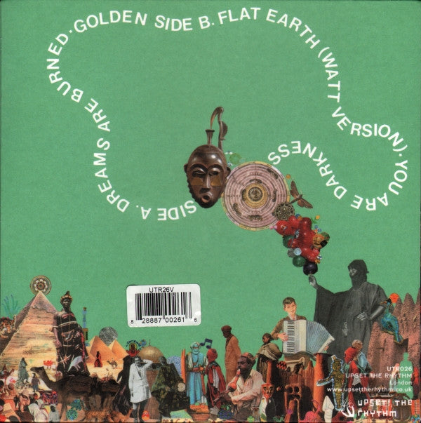 KIT (2) Feat. Mike Watt : Dreams Are Burned (7", Whi)