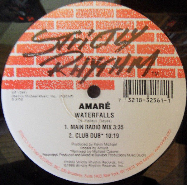 Amaré : Waterfalls (12")