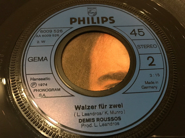 Demis Roussos : Auf Wiedersehn / Walzer Für Zwei (7", Single)