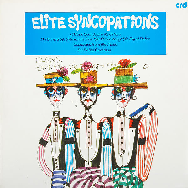 Musicians From The Orchestra Of The Royal Ballet Conducted From The Piano By Philip Gammon : Elite Syncopations (LP, Album, Gat)