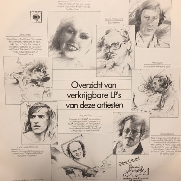 Louis Van Dijk : Collage (LP, Comp)