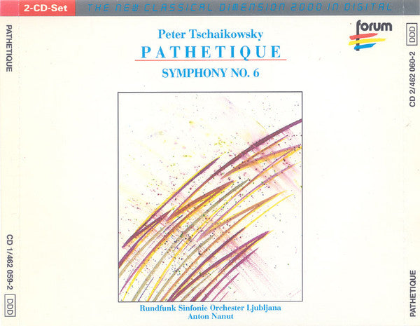 Pyotr Ilyich Tchaikovsky : Pathetique Symphony No.6 (2xCD, Comp)