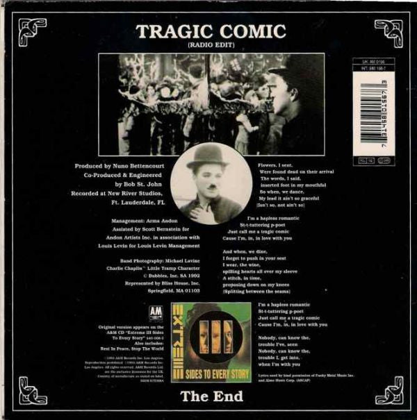 Extreme (2) : Tragic Comic (7", S/Sided, Etch, S/Edition)