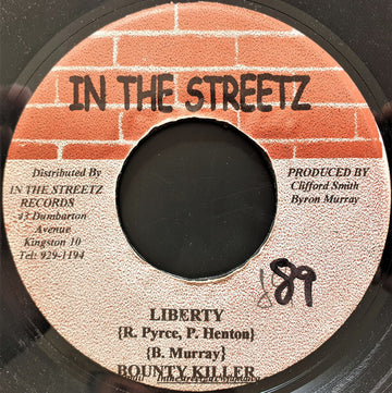 Bounty Killer : Liberty (7")