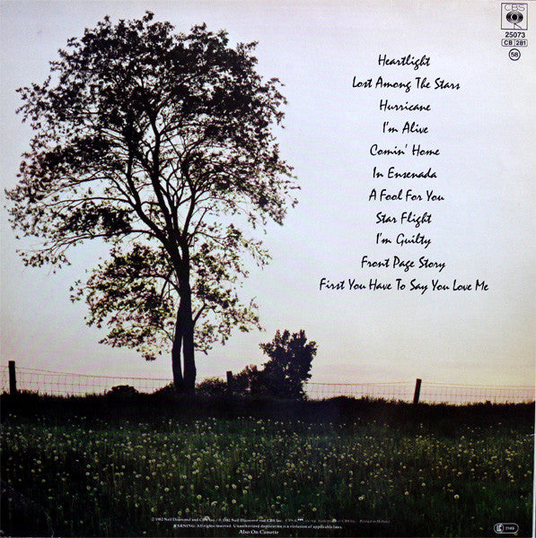Neil Diamond : Heartlight (LP, Album)