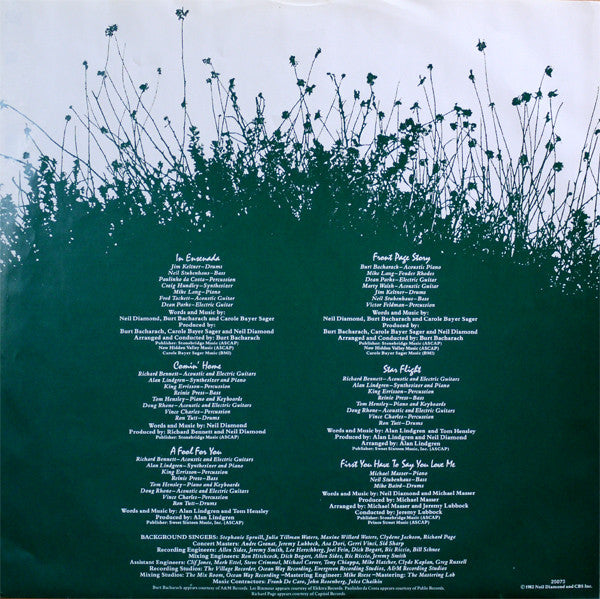 Neil Diamond : Heartlight (LP, Album)