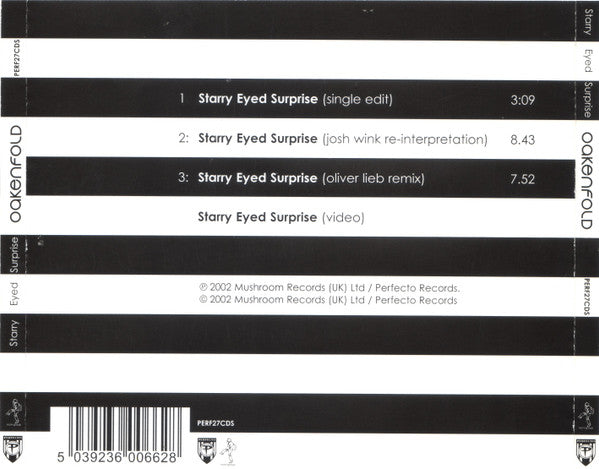Paul Oakenfold : Starry Eyed Surprise (CD, Single, Enh)