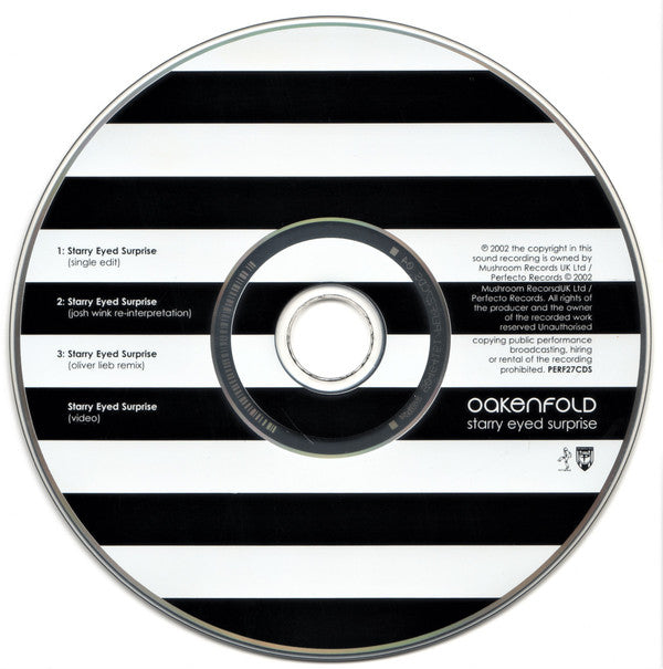 Paul Oakenfold : Starry Eyed Surprise (CD, Single, Enh)