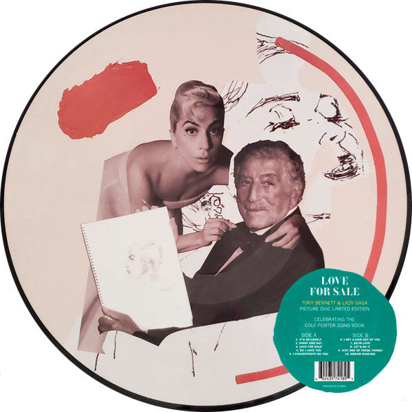 Tony Bennett & Lady Gaga : Love For Sale (LP, Album, Ltd, Pic)