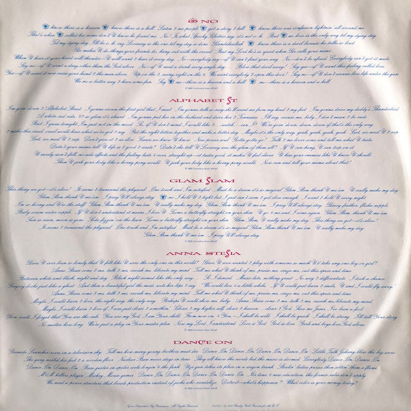 Prince : Lovesexy (LP, Album, Als)