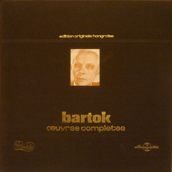 Béla Bartók : Oeuvres Complètes (édition Originale Hongroise) Coffret N°8 (Box, Comp + 4xLP)