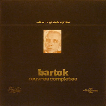 Béla Bartók : Oeuvres Complètes (édition Originale Hongroise) Coffret N°8 (Box, Comp + 4xLP)