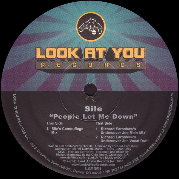 Sile : People Let Me Down (12")