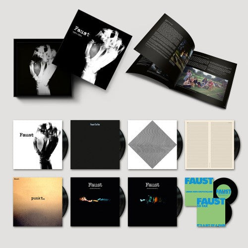 Faust : 1971 - 1974 (4xLP, RE + 3xLP + 7", Single + 7", Single, RE + Bo)