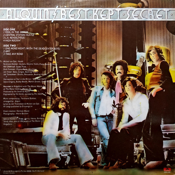 Alquin : Best Kept Secret (LP, Album)