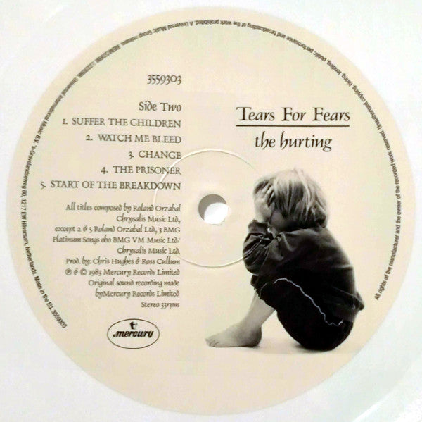 Tears For Fears : The Hurting (LP, Album, Ltd, RE, RP, Whi)
