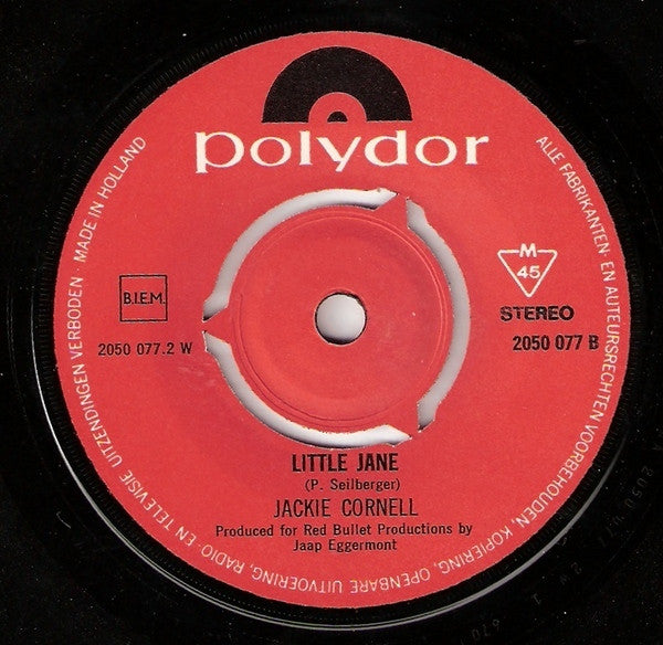 Jacky Cornell : Everyday's Torture / Little Jane (7", Single)