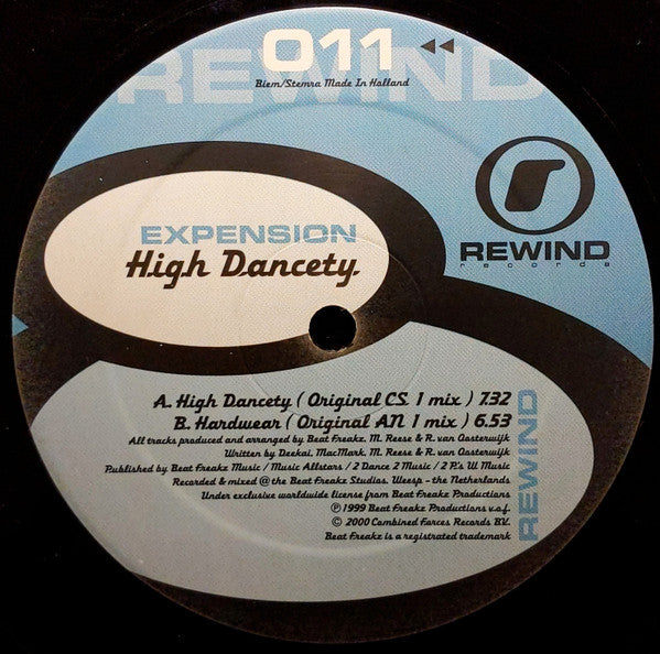 Expension : High Dancety (12")