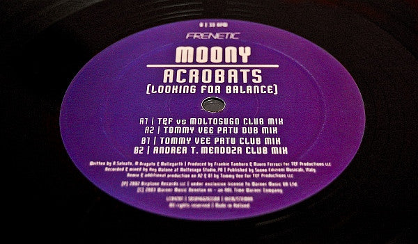Moony : Acrobats (Looking For Balance) (12")