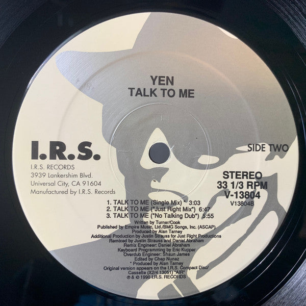 Yen : Talk To Me (12")