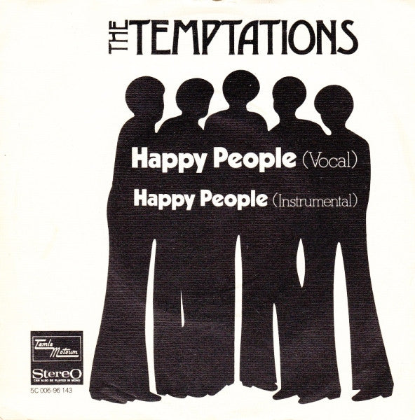 The Temptations : Happy People (7")