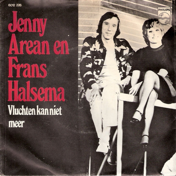 Jenny Arean En Frans Halsema / Conny Stuart : Vluchten Kan Niet Meer / Op Naar Het Hartinfarct (7", Single, RE)