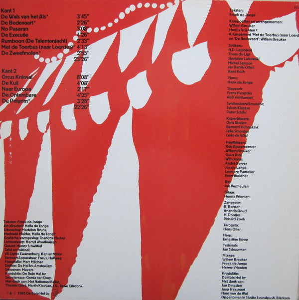 Freek de Jonge : De Bedevaart (De Muziek) (LP, Album)