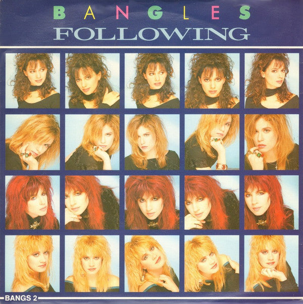 Bangles : Following (7", Single, Mat)